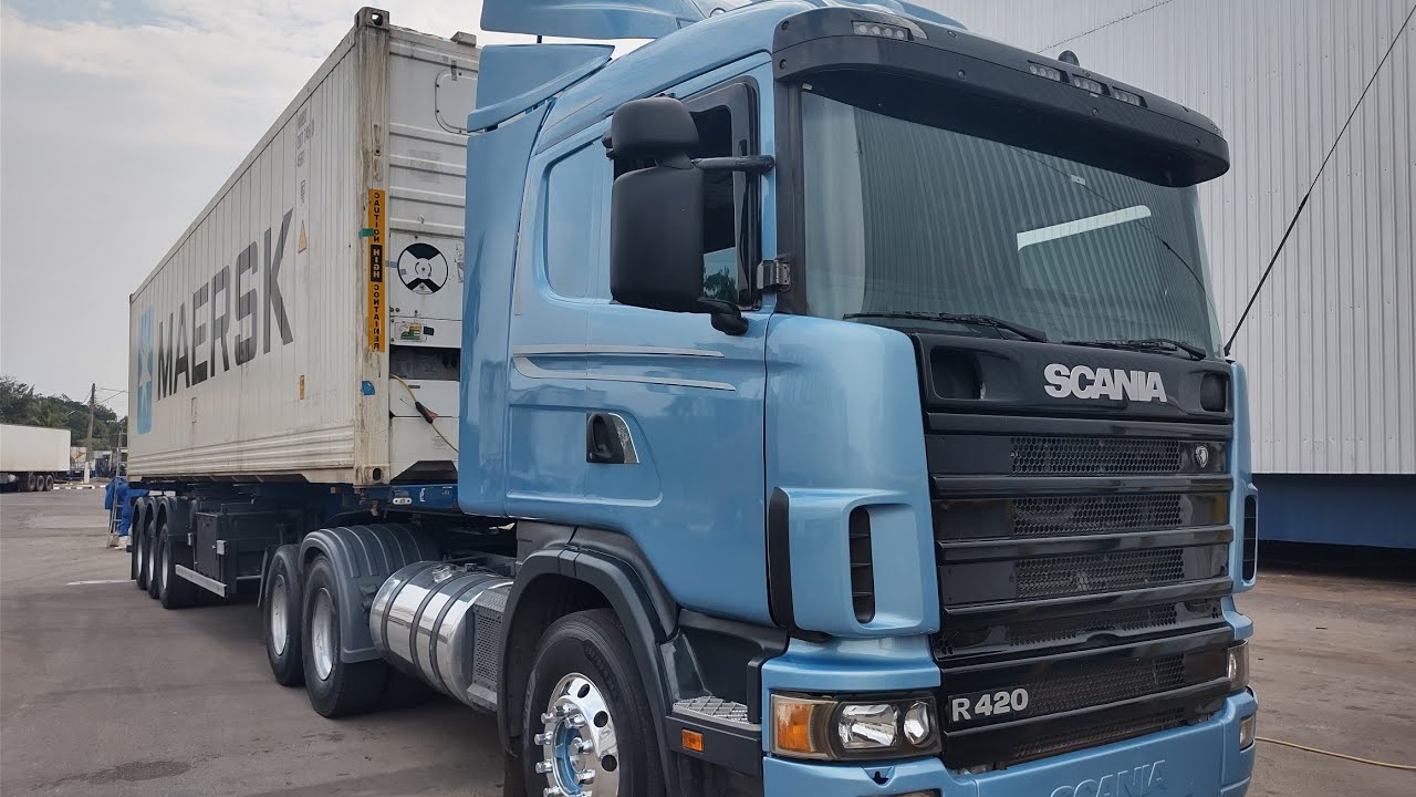 Olha o interior deste Scania R420