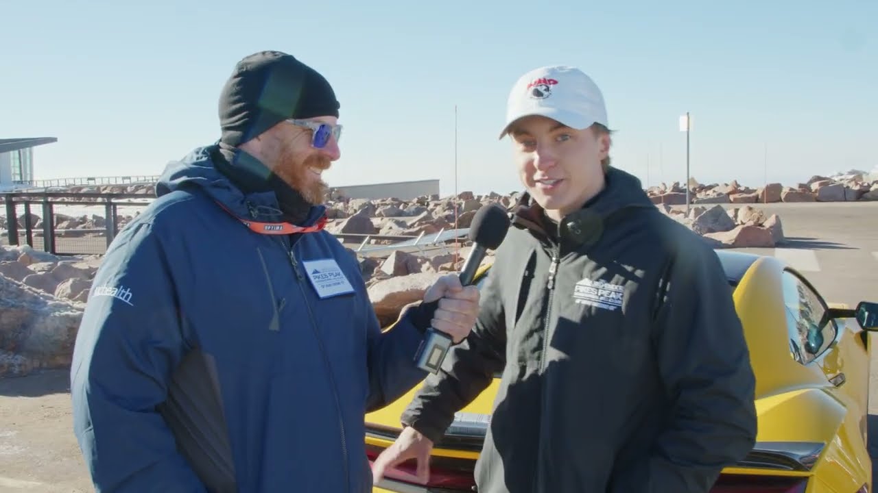 David Malukas - Official Pace Car | Driver Interview | 2023 Pikes Peak International Hill Climb