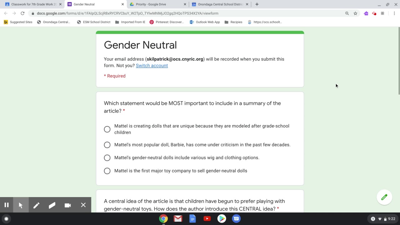 Gender Neutral Audio