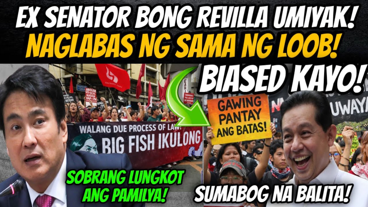 BONG REVILLA NA HOSPITAL?? NAGLABAS NG SAMA NG LOOB! MARCOLETA MAY PASABOG!