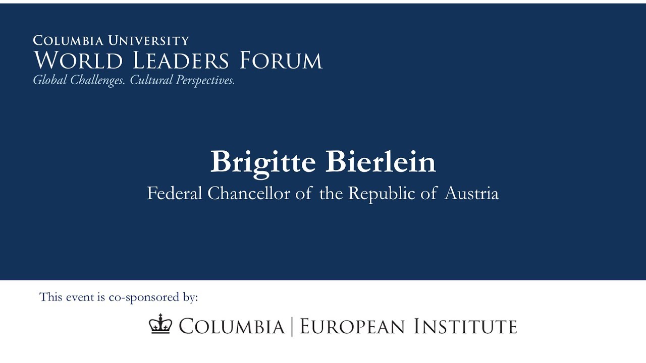 Brigitte Bierlein, Federal Chancellor of the Republic of Austria