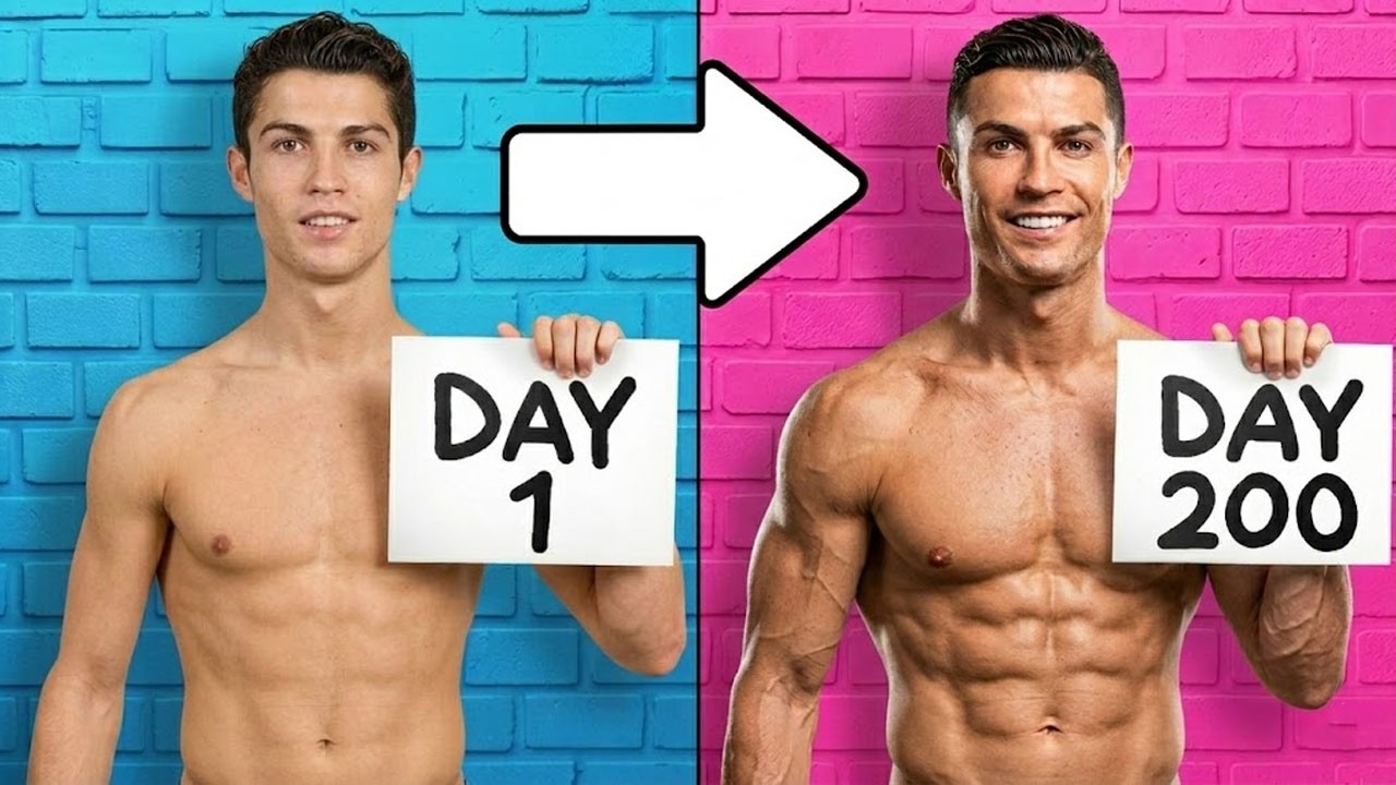 Quiz Transformation Fitness : Reconnaissez Cristiano Ronaldo Avant/Après ?