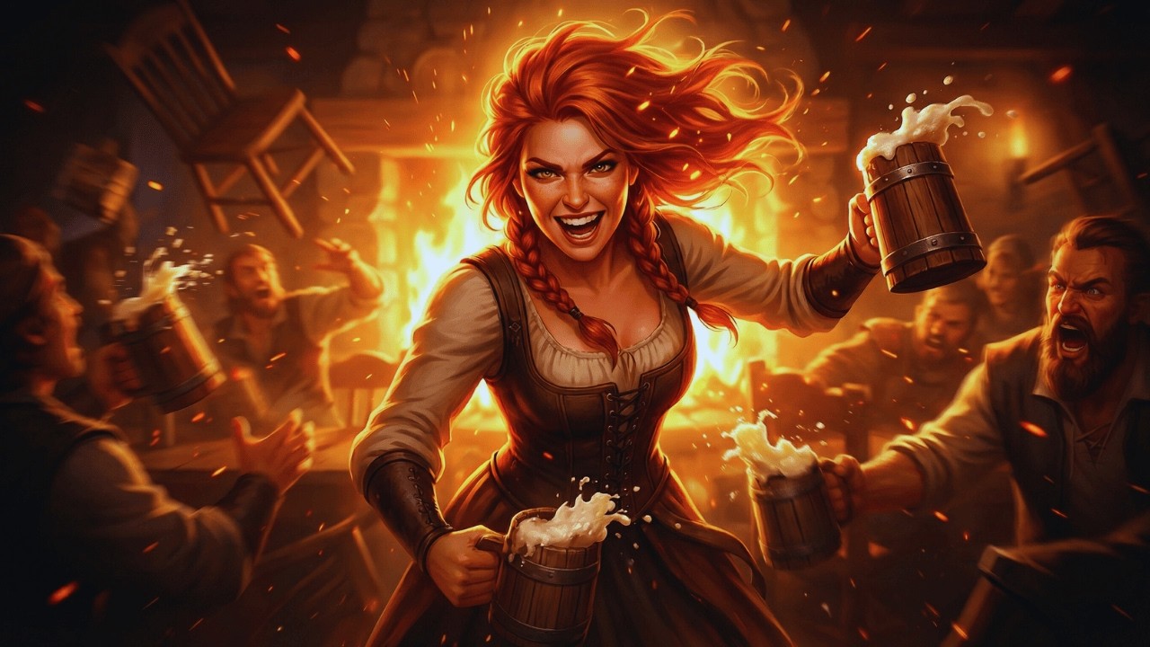 You’re Rich, Drunk, and the Bard is On Fire 🔥 Medieval Party