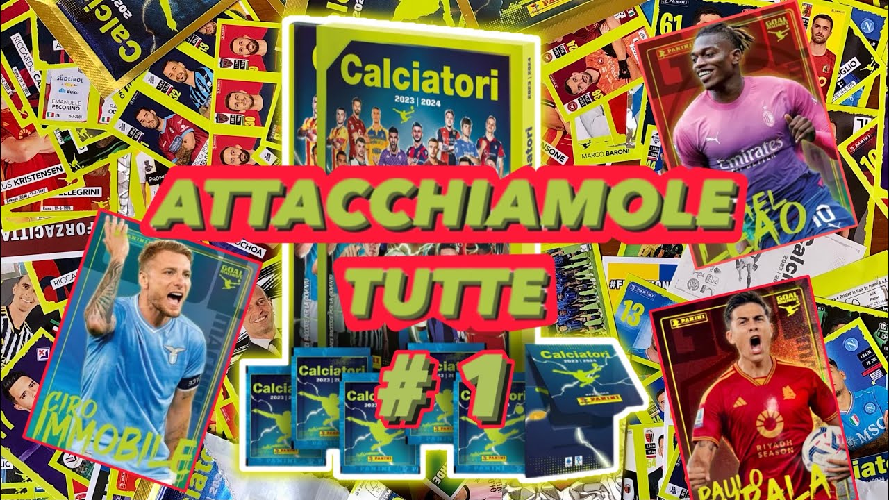DOVE VANNO LE GOAL MACHINES? HO COMPRATO L’ALBUM CARTONATO! @Panini Italia Calciatori 2023 | 2024