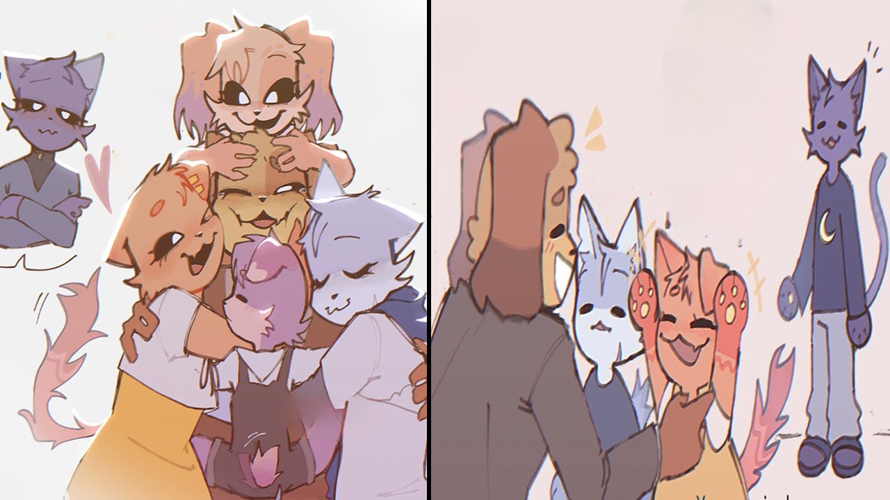 Dadnap x Dogday Warm Reunions and Happy Goodbyes | Poppy Playtime Chapter 4 Comic Dub