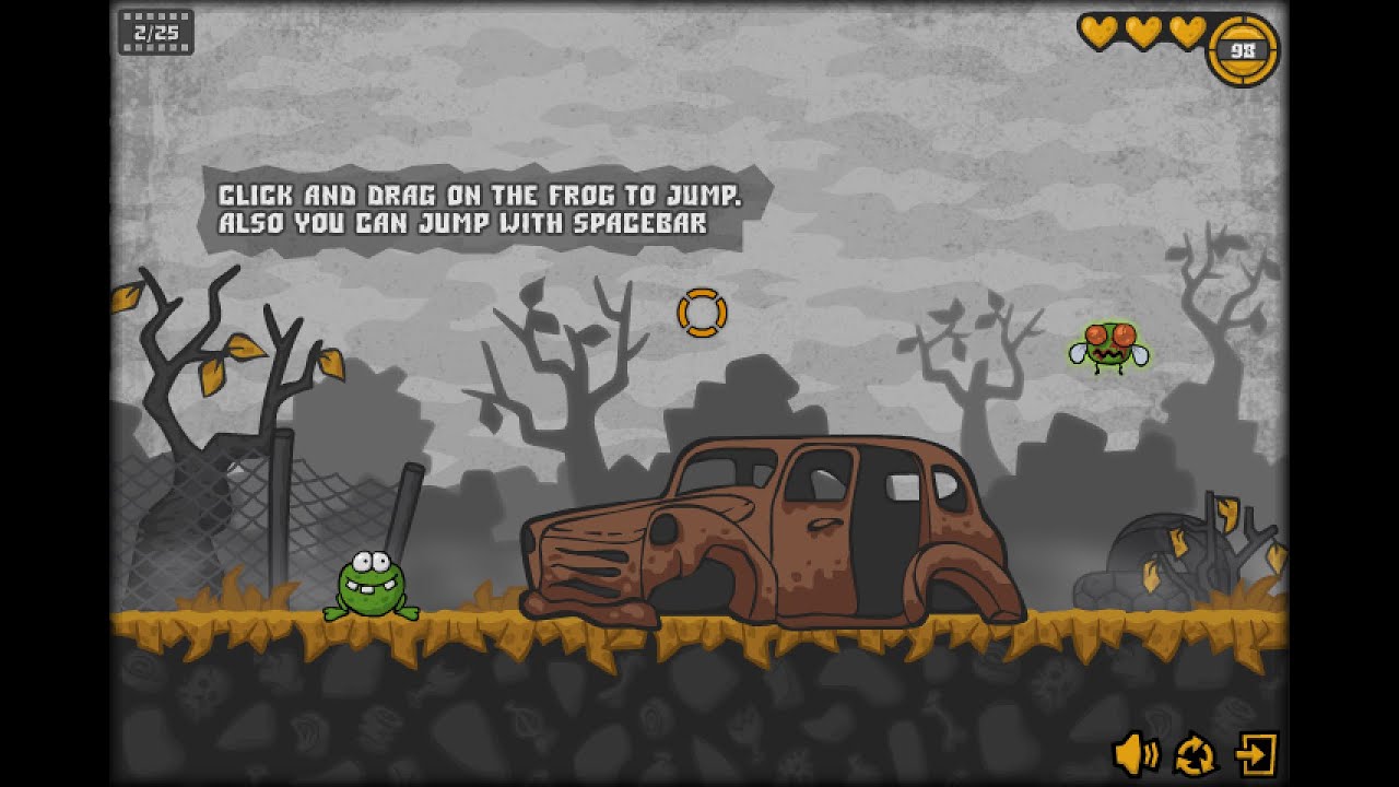 Frogout (Flash Game) - Walkthrough (No Commentary)