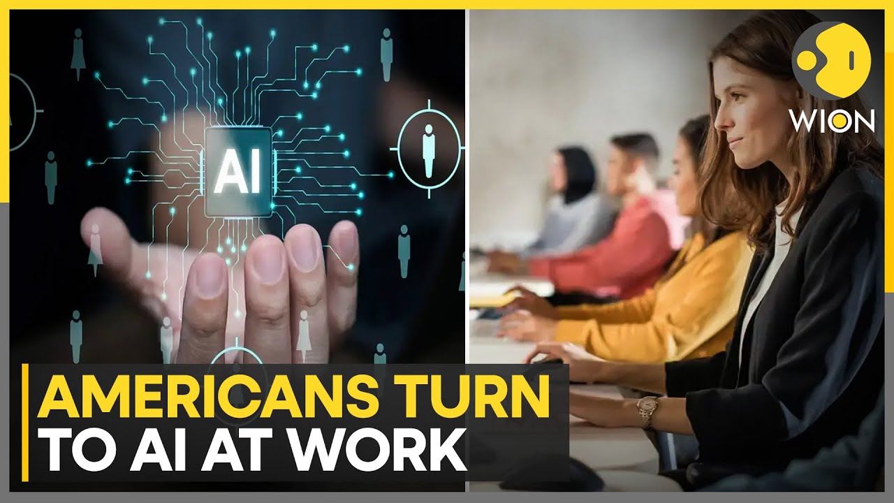 Rapid Growth In AI Adoption: Americans Turn To AI At Work, Daily Usage Hits 12% | WION