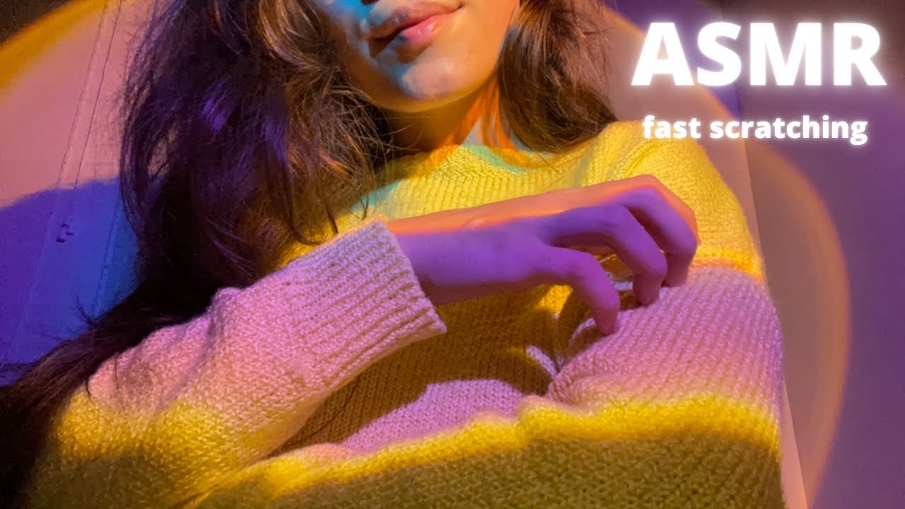 Fast scratching ASMR