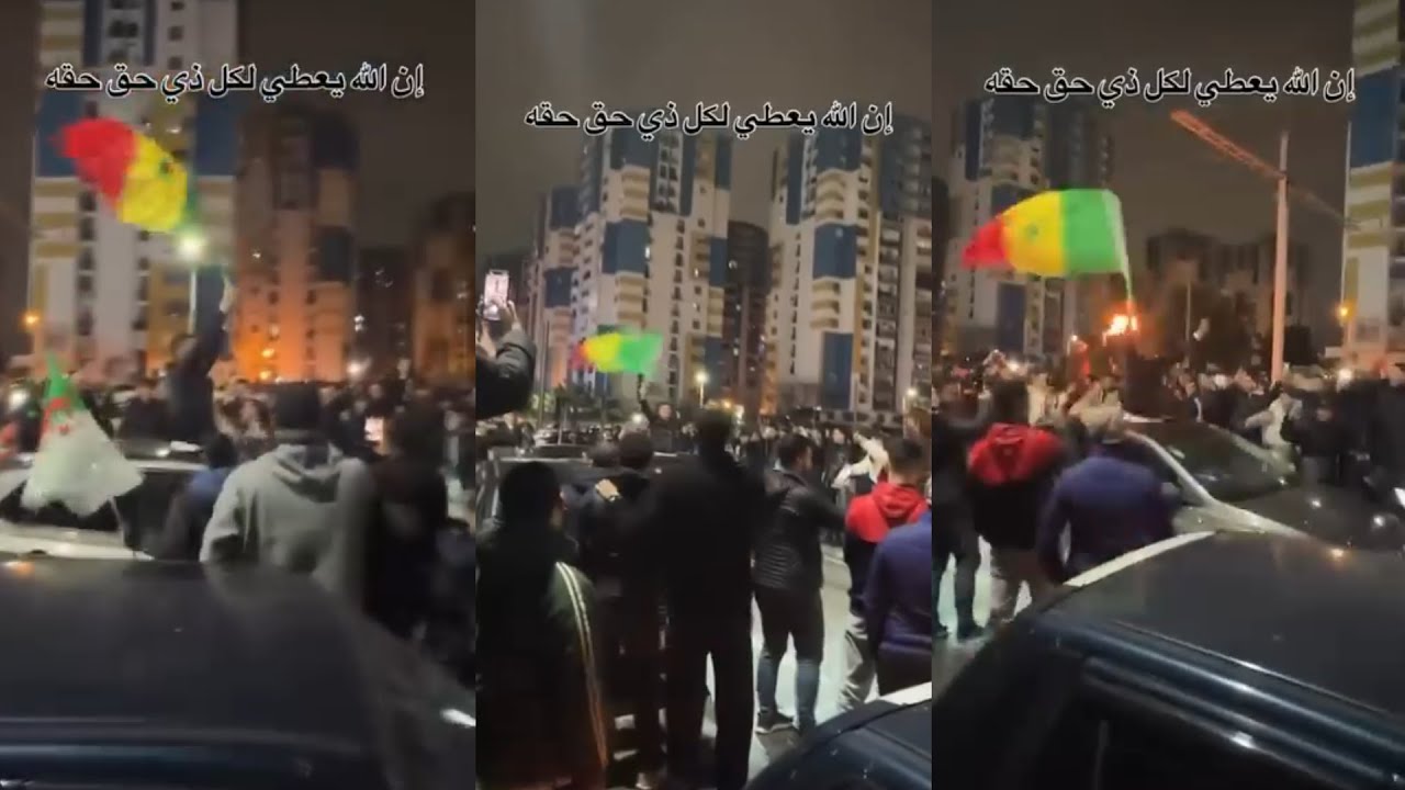 Wa Algérie gnome tamite gna ngay jubiler thi victoirou Sénégal