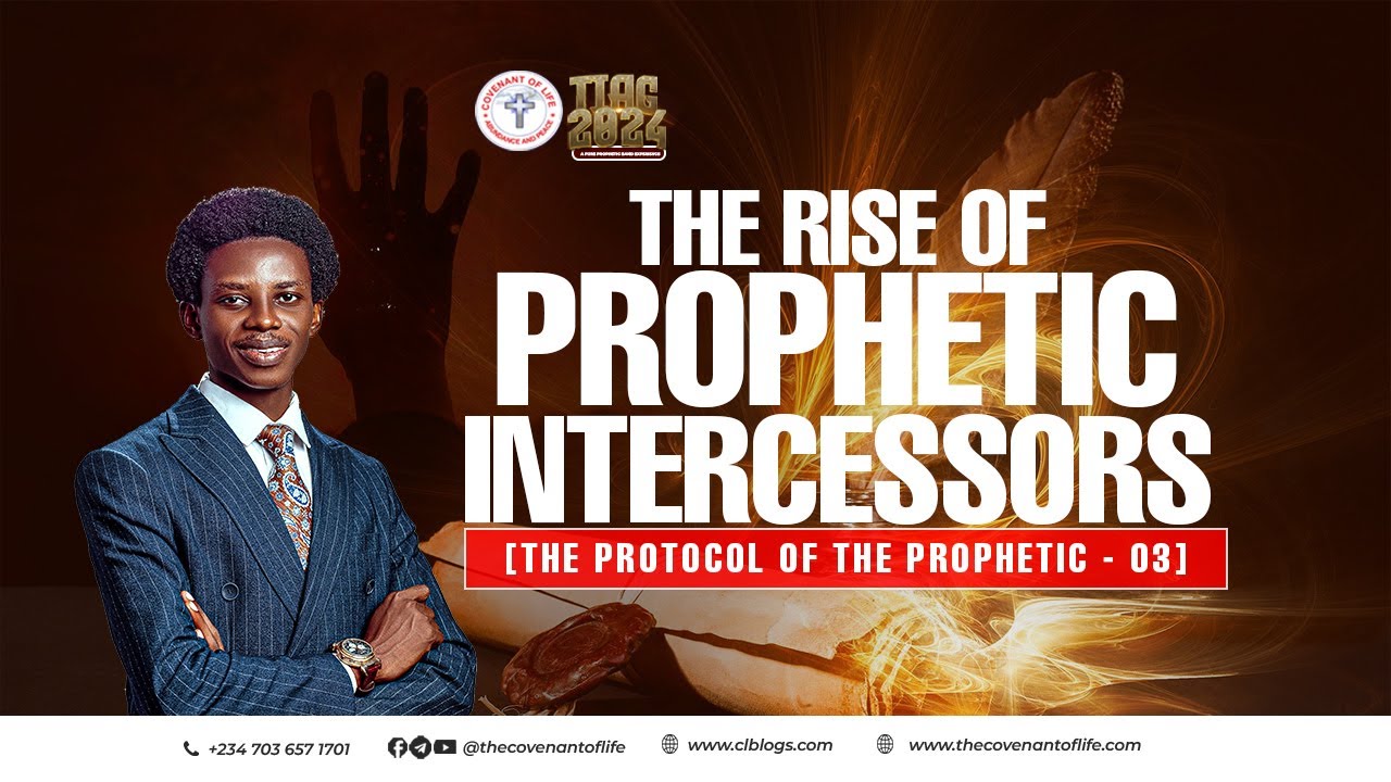 THE RISE OF PROPHETIC INTERCESSORS || OLUWATOBILOBA OSHUNBIYI || TIAG-2024 DAY 4 - SESSION 01