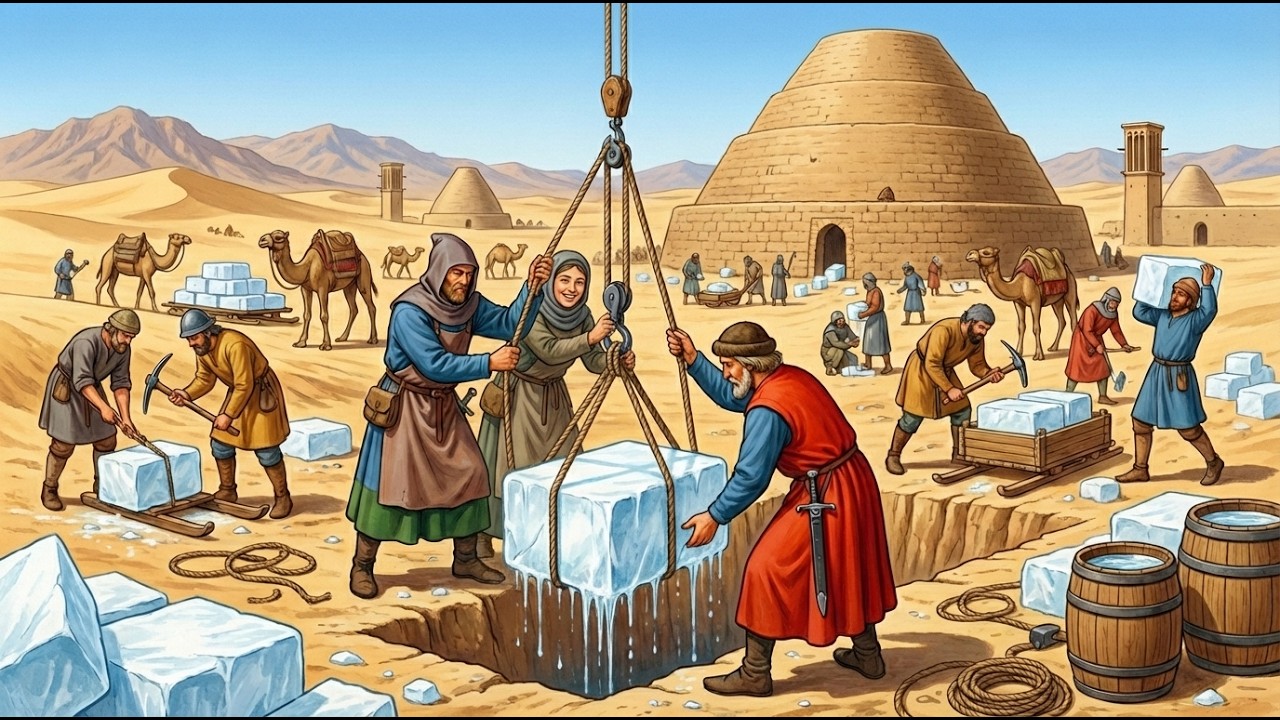 How Ancient Persians Made Ice in the Desert 115°F— And How You Can Use the Same Physics Today