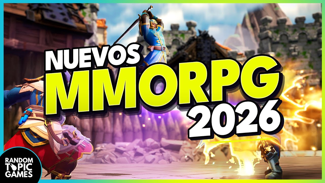 Los MEJORES #MMORPGs Que Salen en 2026 | Top 10