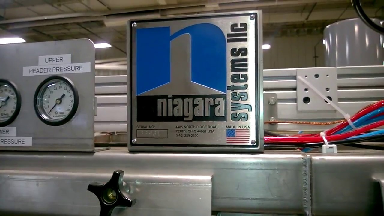Niagara Systems Automated Washer and Defect Detection System