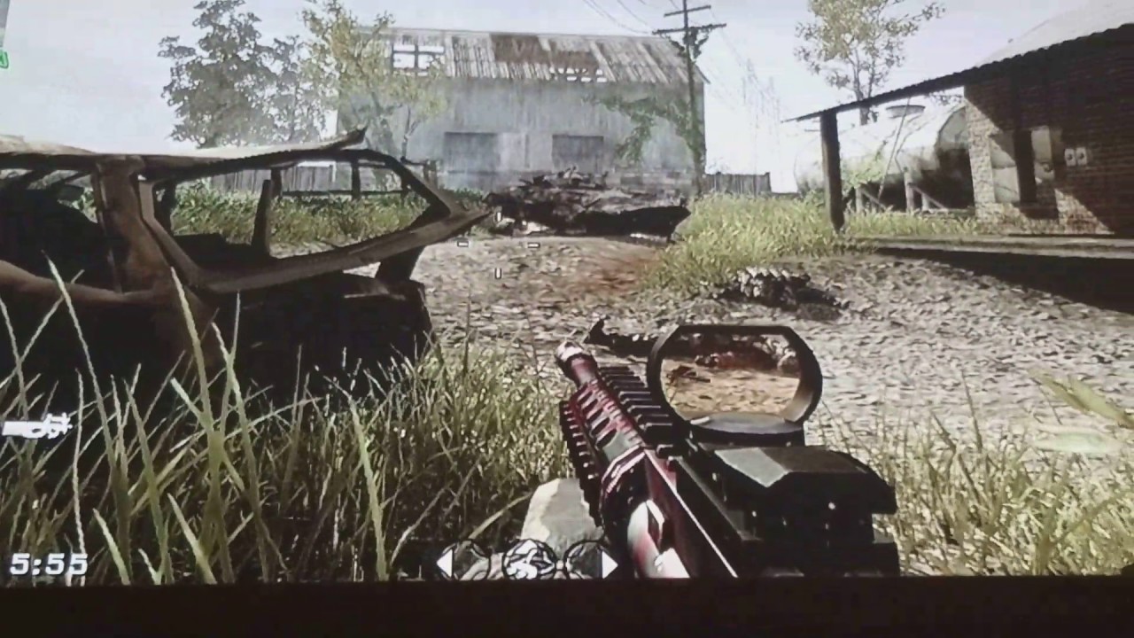 Blaqcentinal  Intro Cod 4 M4 C. Overgrown