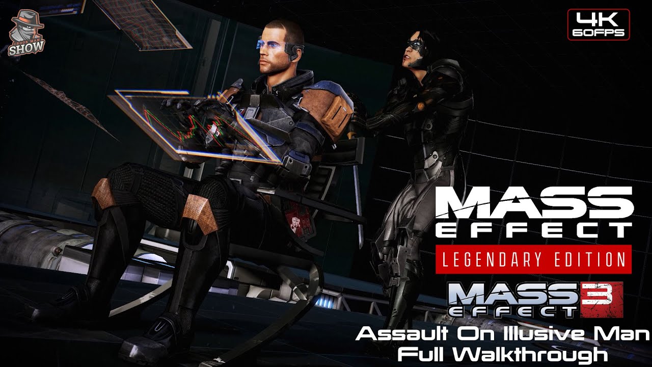 Mass Effect 3 Legendary Edition | Priority: Cerberus Headquarters |No Commentary| 4K [60FPS]
