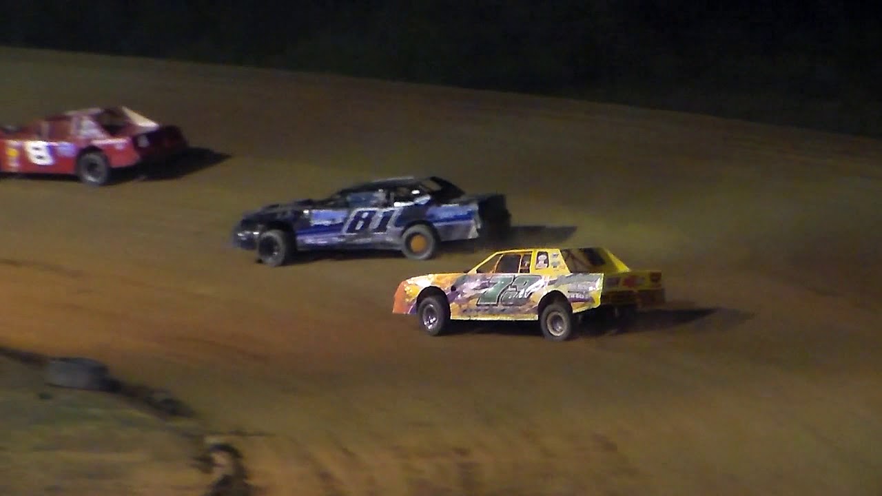 Dog Hollow Speedway - 8/18/17 Pure Stock Feature Race