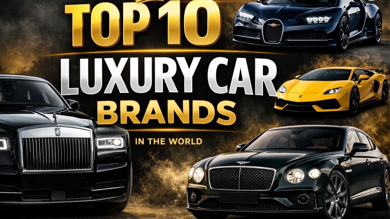 Top 10 Luxury Car Brands in the World | Cars of the Elite