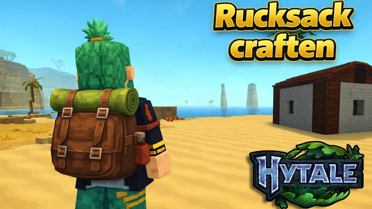 Lohnt sich der Rucksack? Crafting & Besonderheiten | Hytale Tutorial Deutsch