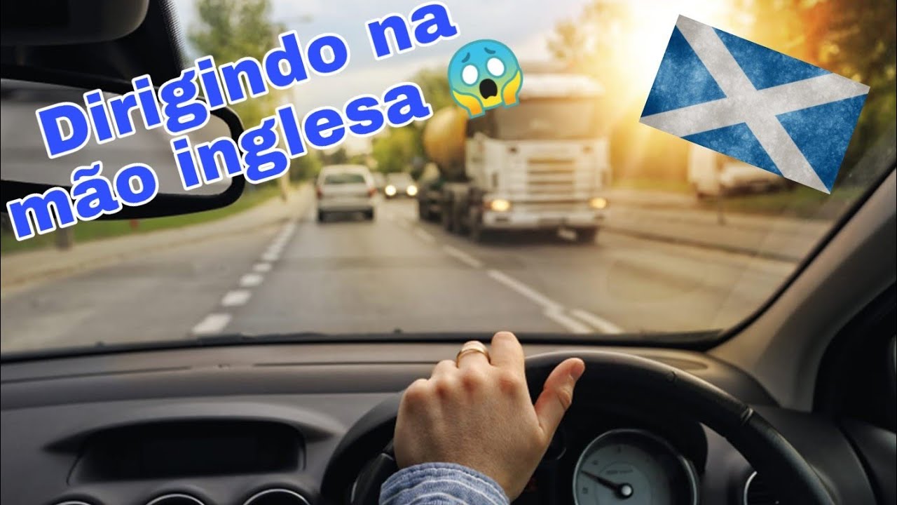 Como é dirigir na mão inglesa na Escócia?
