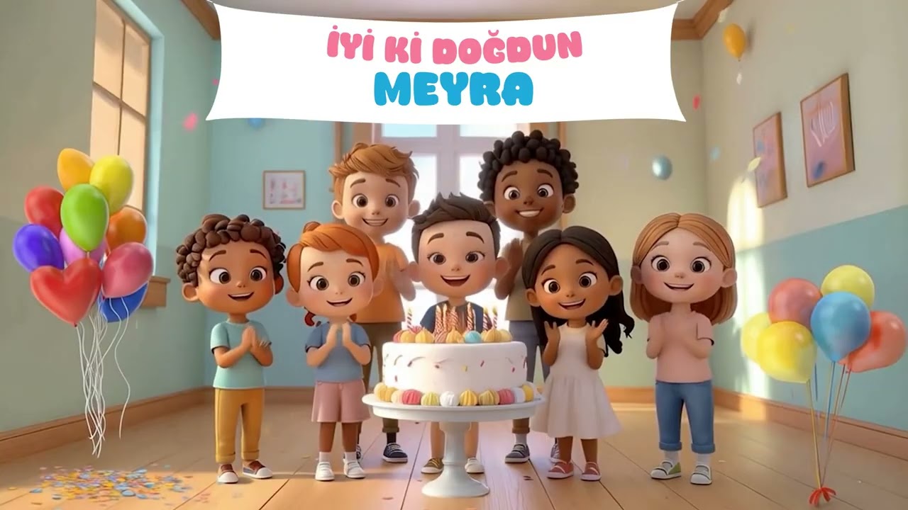 MEYRA - İyi Ki Doğdun, İyi Ki Varsın, Mutlu Yıllar MEYRA Doğum Günü Şarkısı