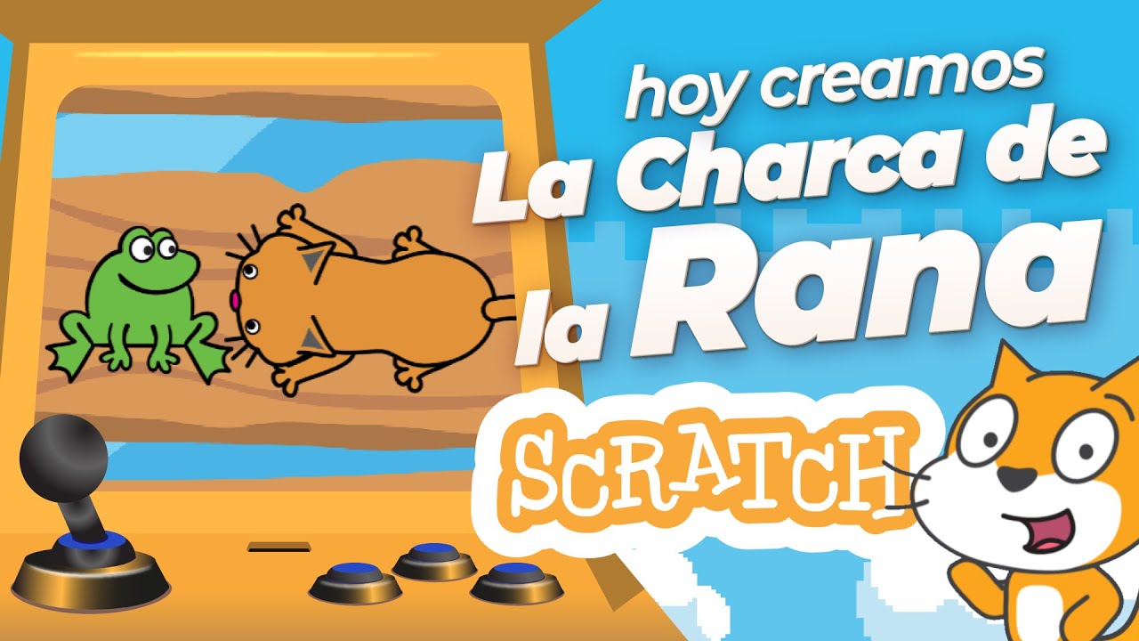 😼COMO HACER el JUEGO de la CHARCA de la RANA en SCRATCH 🐸 Para PC/Tablet/Celular