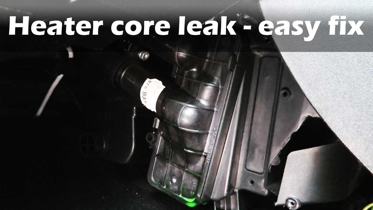 Citroen C4 Heater core leak repair