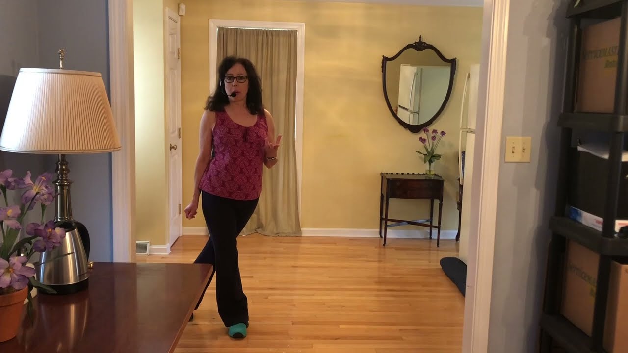 Senorita La-La-La (slower) - L5 Line Dance Lesson & Dance Along - Music at 16:42