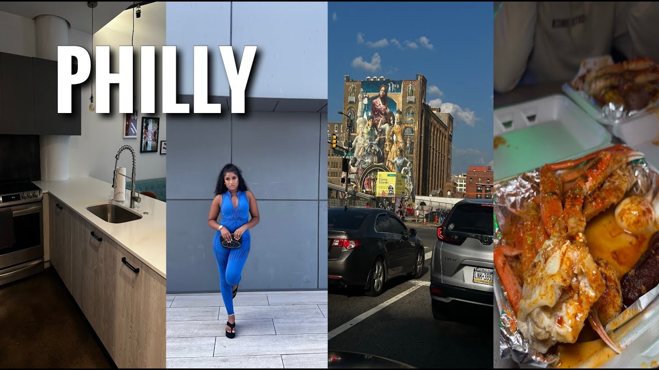PHILLY VLOG | ROAD TRIP + AMERICAN DREAM MALL | FIRST TIME TRAVELING