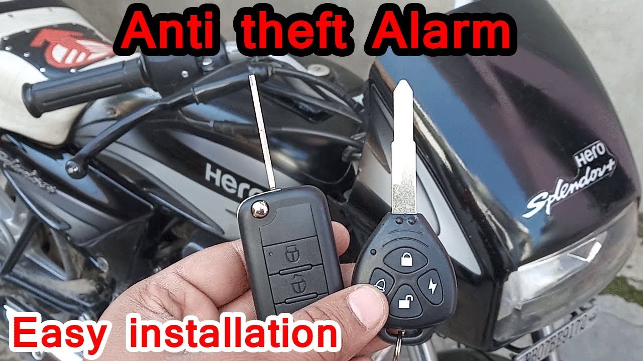 bike anti theft system