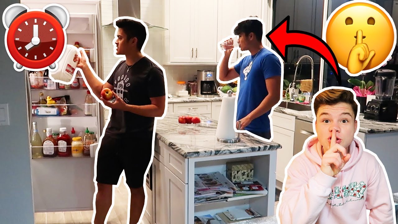 SNEAKING INTO THE IRELAND BOYS HOUSE... (CAUGHT?)