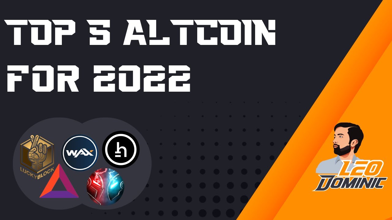 🌎 TOP 5 Crypto Coins for 2022 | 🚀 100X GEMS 2022