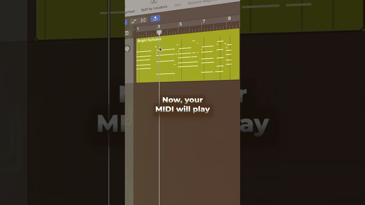 MIDI note chase #logicpro #logicprox #logicprotips #musicproduction #mixing