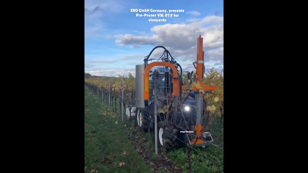 Pre-Pruner VSL 07 P For Vineyards || Made By ERO GmbH Germany || #vineyard #pruning #shorts