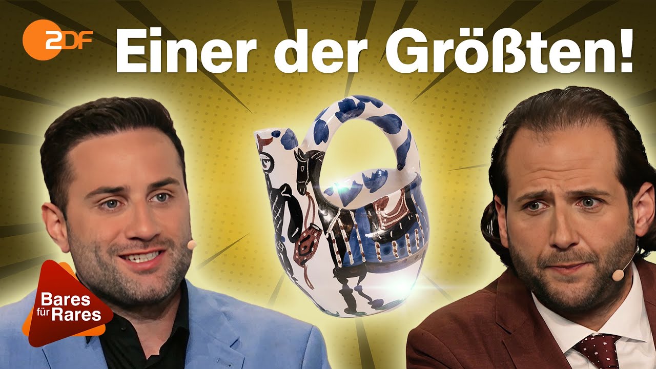 Picasso Edition: Preis für Reiter auf Keramik galoppiert in unerwartete Höhe | Bares für Rares XXL