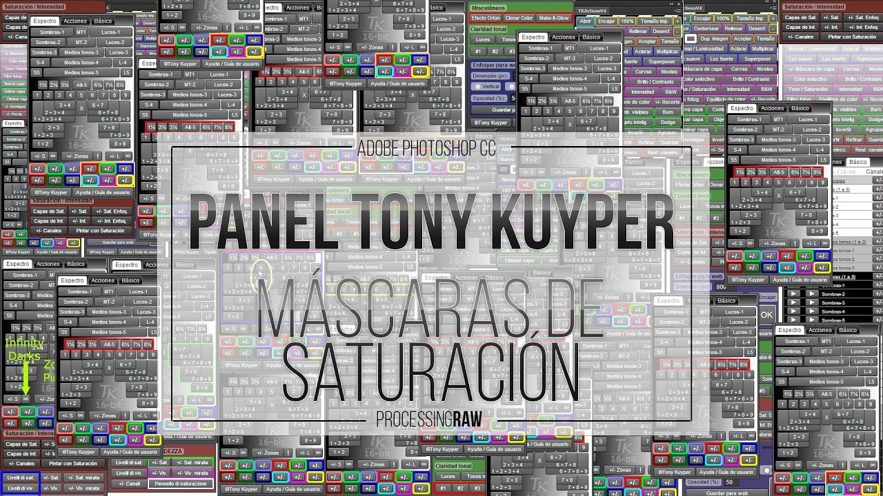 Equilibra la saturaci&oacute;n de tus imagenes usando el Panel Tony Kuyper