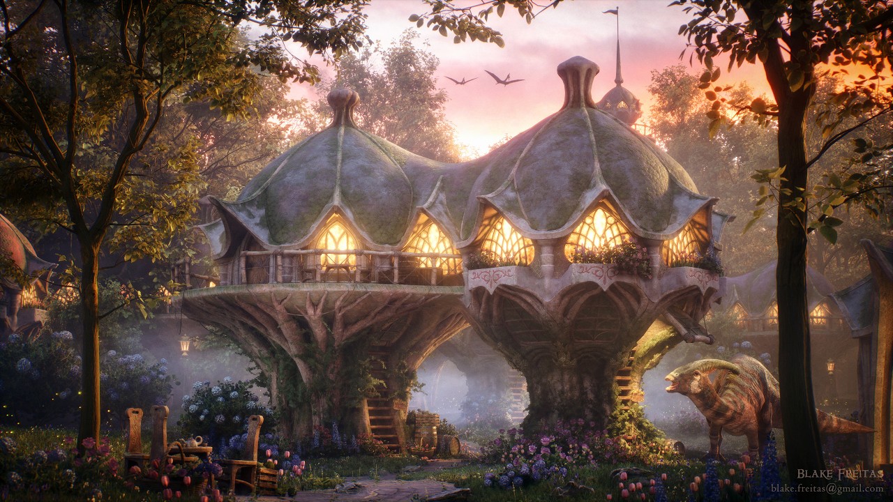 The Lost Village of Bonabba | A World Before Us -  Fantasy Music & Ambience | 4K