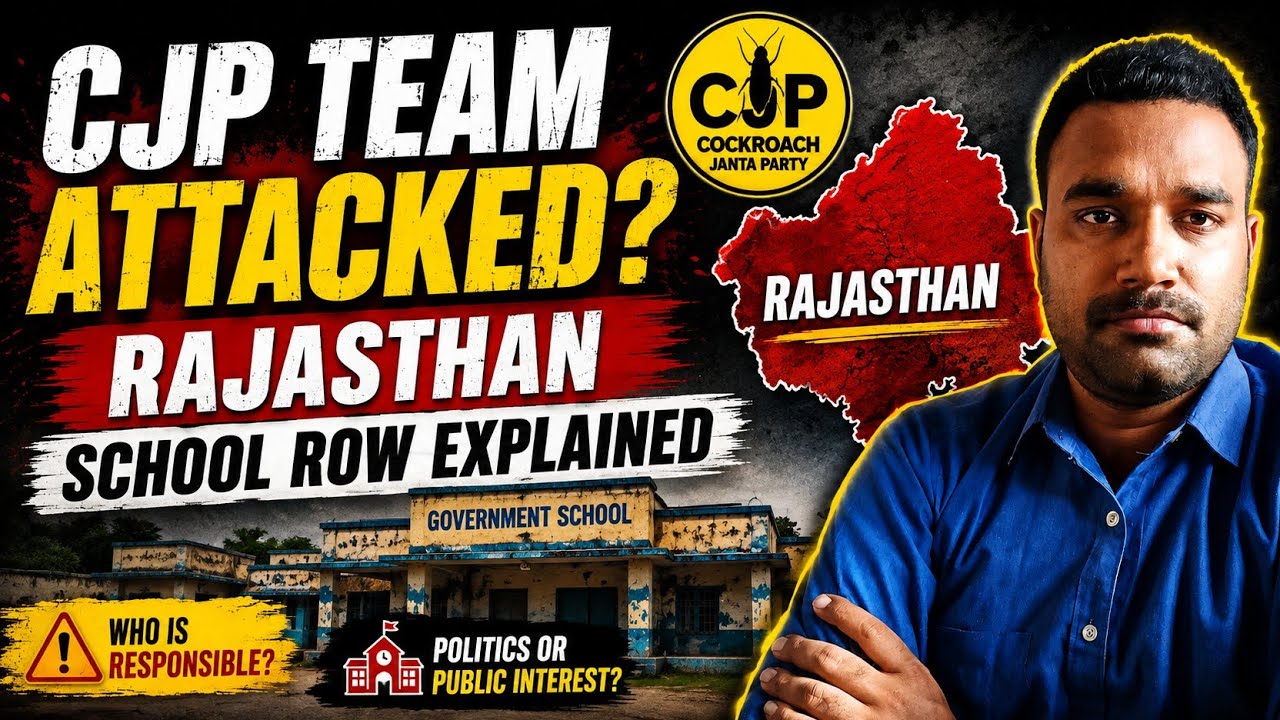 CJP Team Attacked? Rajasthan School Row Explained