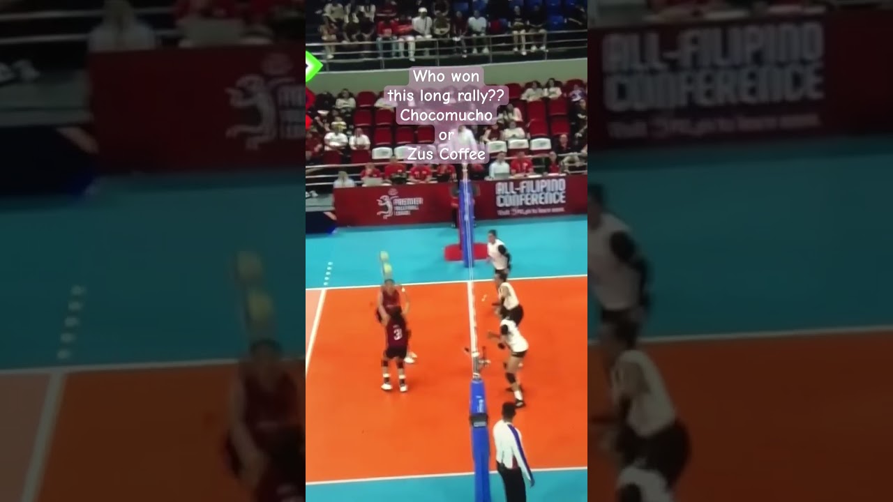 Long Rally by #chocomuchoflyingtitans and #zuscoffee #philippinevolleyball #volleyball #shorts