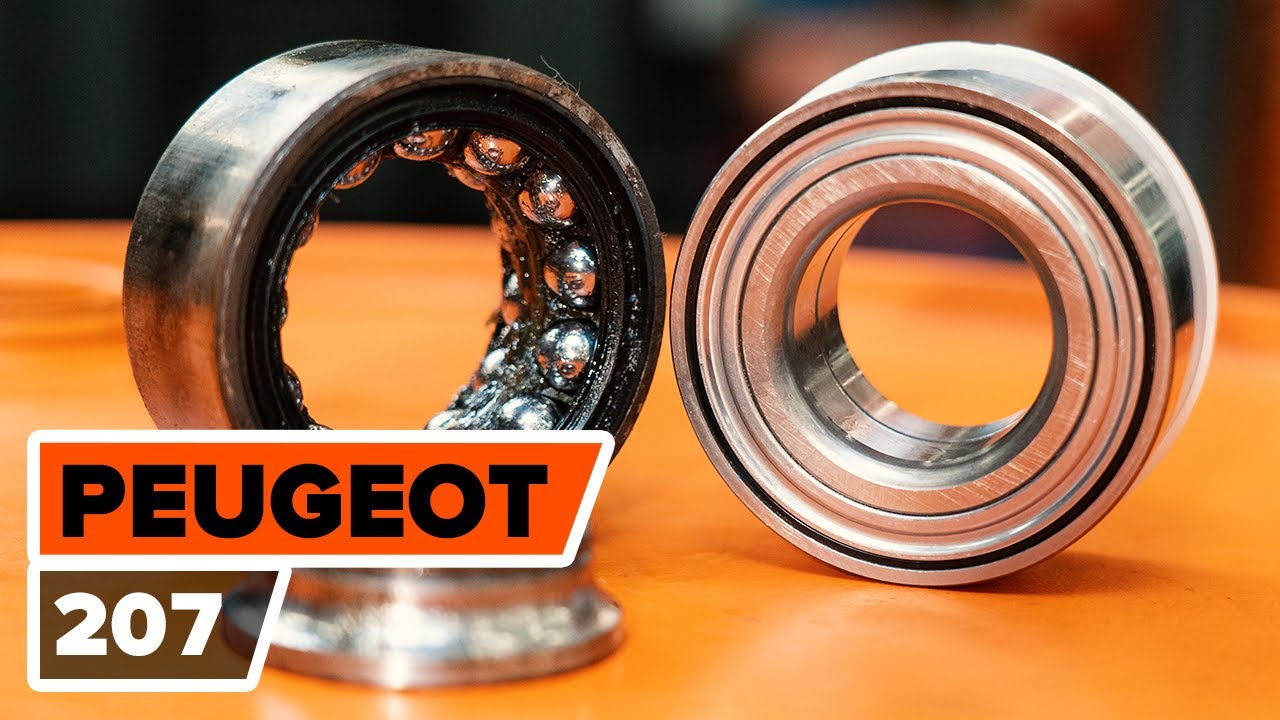 Come sostituire cuscinetto ruota anteriore su PEUGEOT 207 [VIDEO TUTORIAL DI AUTODOC]