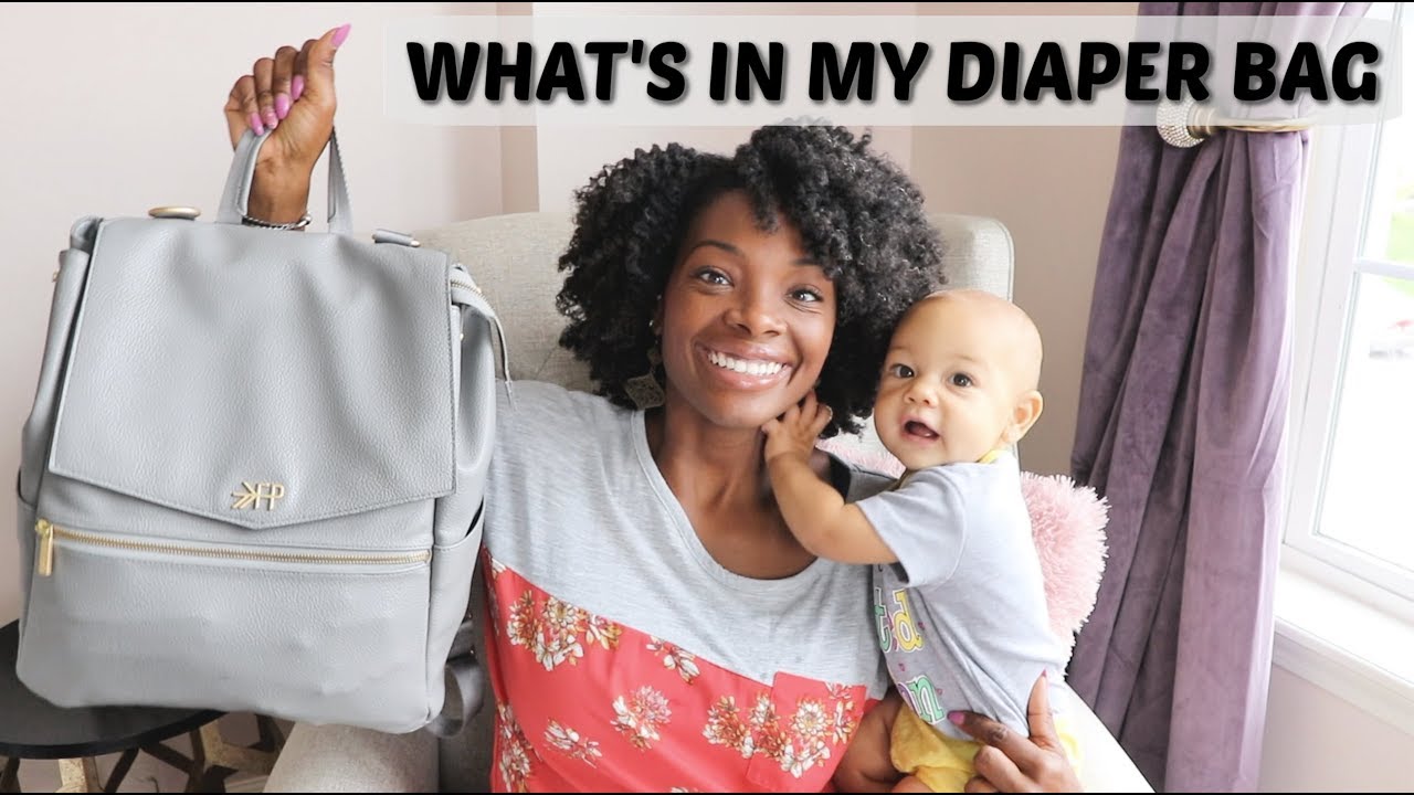 WHAT'S IN MY DIAPER BAG