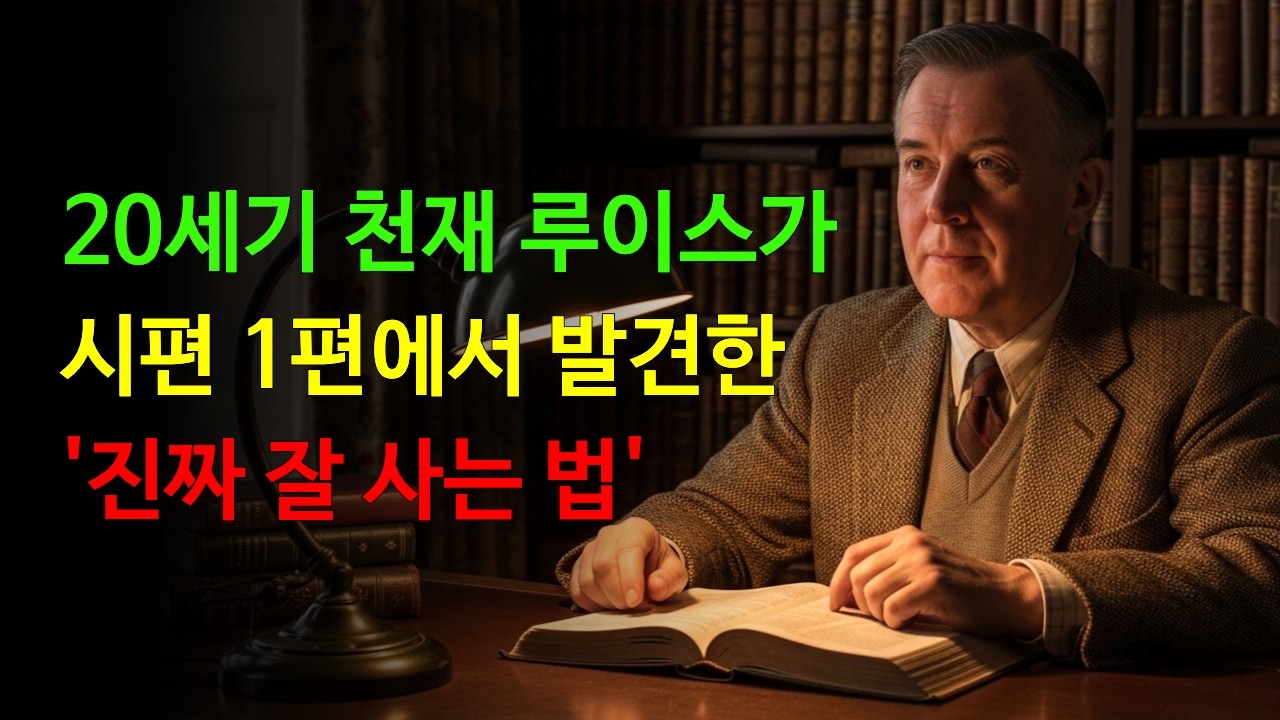 C.S. 루이스가 말하는 시편 1편의 비밀