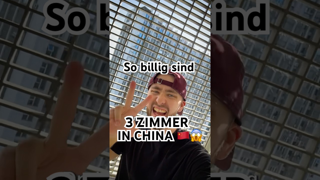 So BILLIG ist eine Wohnung in CHINA 🇨🇳😱 #china #roomtour #asien #wohnung #auswandern