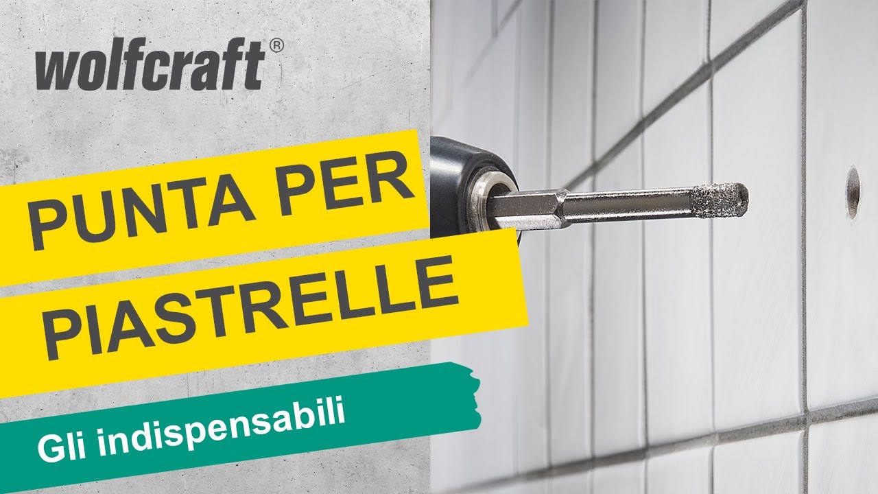 Come forare facilmente le piastrelle del bagno