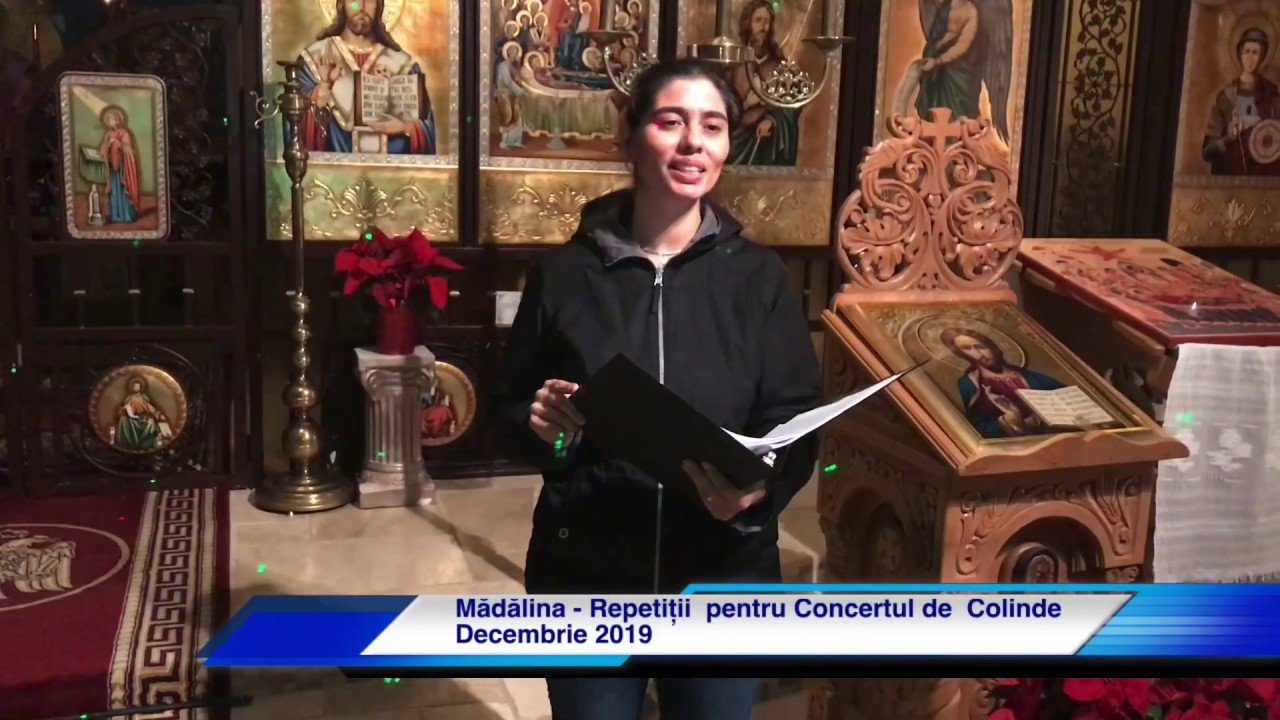 Repetiții pentru Concertul de Colinde