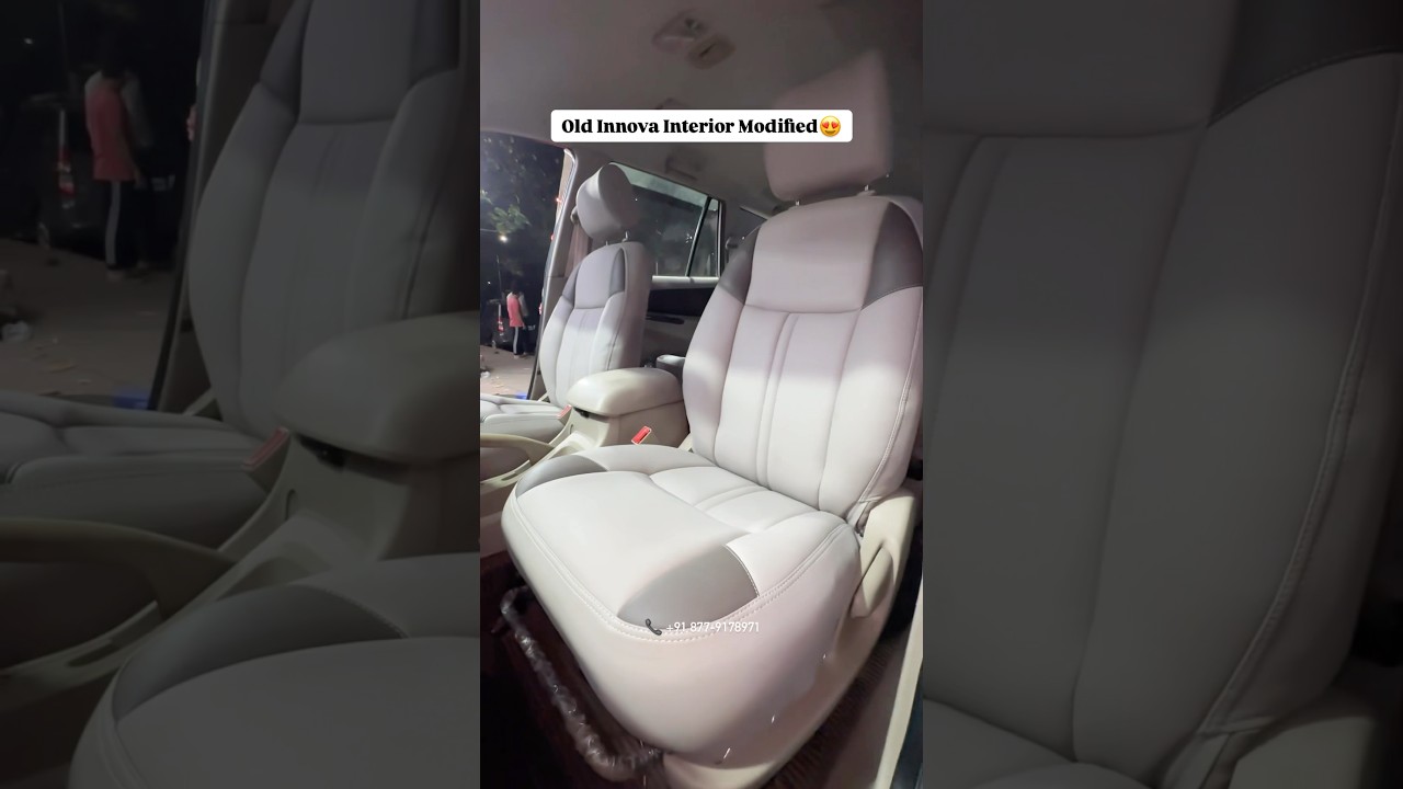 Old Innova Full Interior Modified 🤩