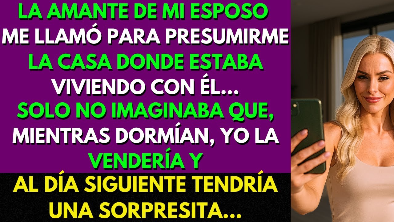 La Amante de Mi Esposo Me Presumió Su Casa Con Él… Así Que Vendí La Casa Mientras Ellos Dormían