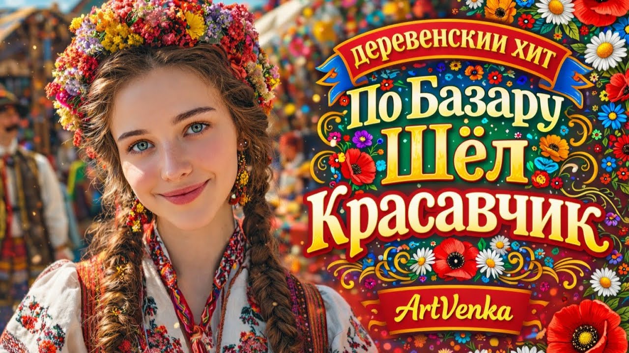 По Базару Шёл Красавчик &mdash; озорная деревенская плясовая | ArtVenka