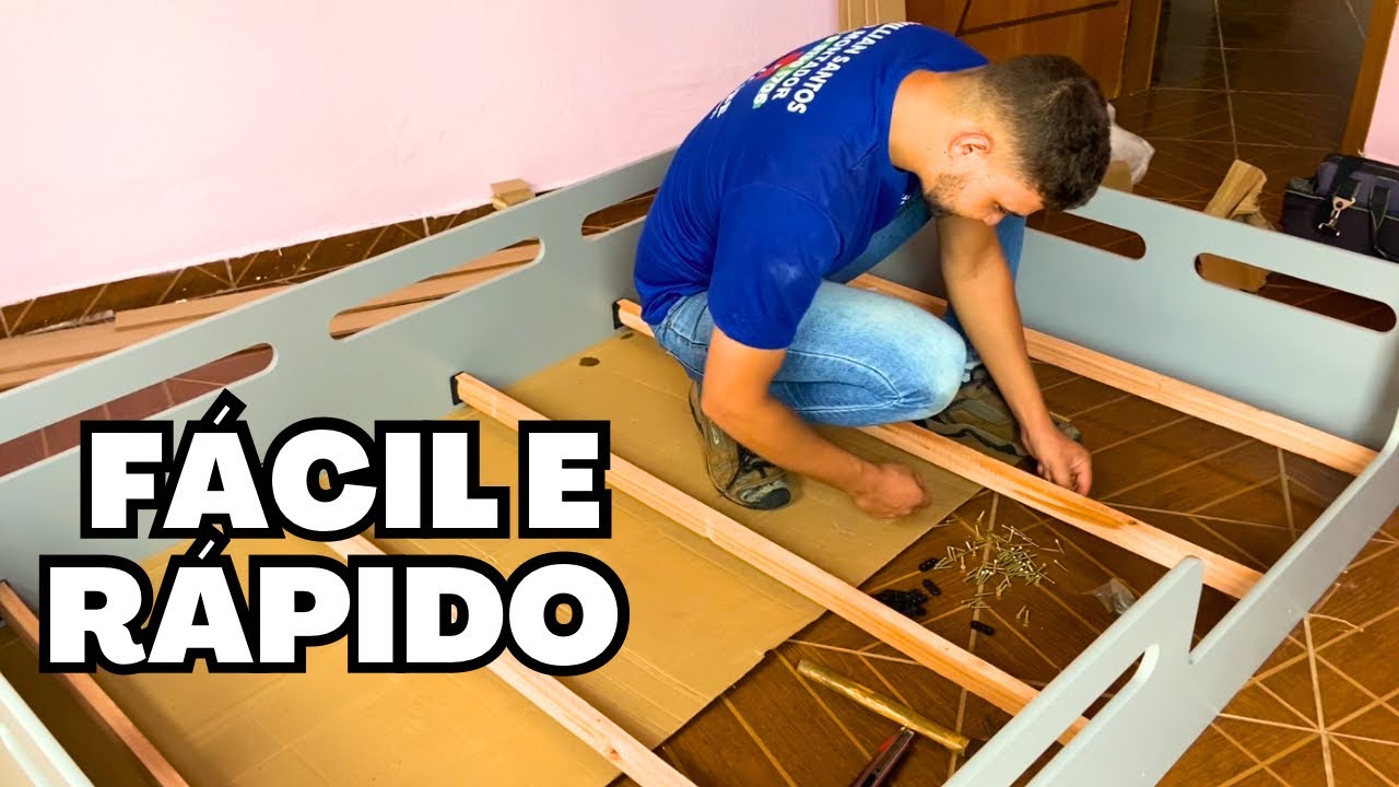 COMO MONTAR CAMA MONTESSORIANA *fácil e rápido*