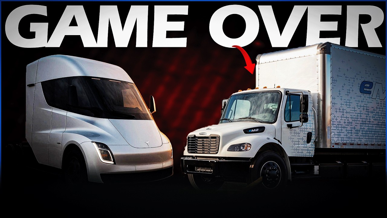 Tesla Semi Breakthrough Leaves Freightliner Struggling To Keep Up
