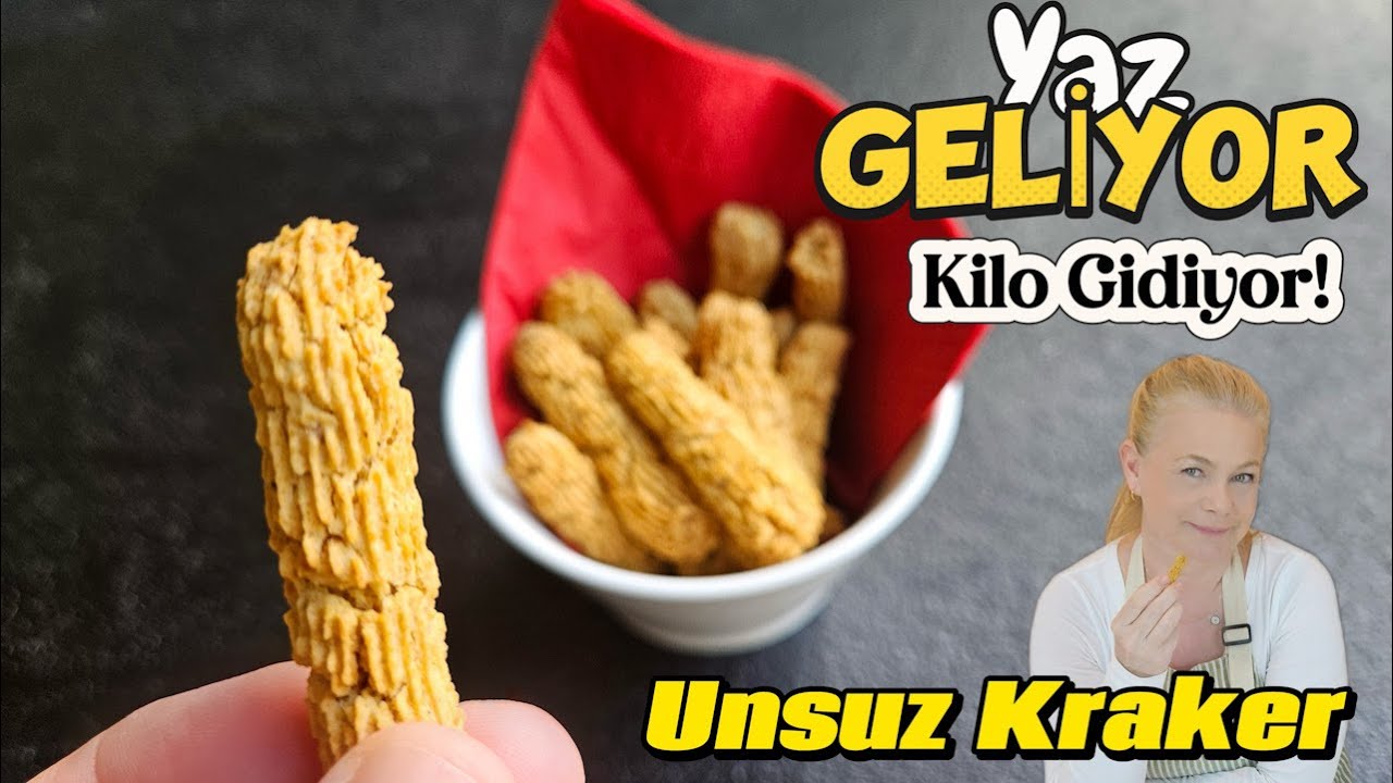 🎯 “Yaz Geliyor! Kilo Aldırmayan Süper Lezzetli Kraker Tarifi